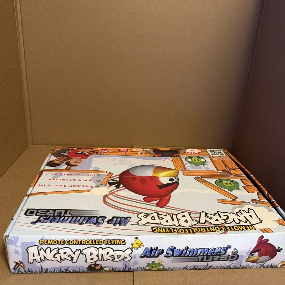 Angry Birds Air Swimmers Turbo Remote Control Flying Balloon RC Rovio NEW